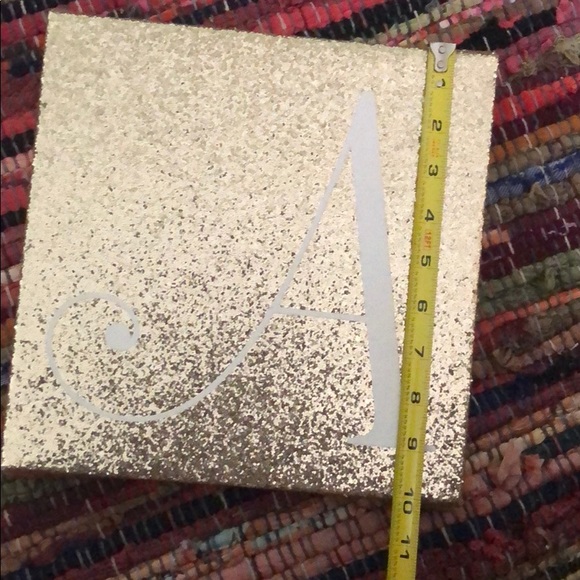 Glitter letter A - Picture 4 of 4